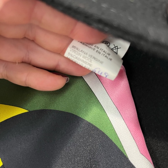 ‼️FIRM PRICE‼️Emilio pucci virgin wool cape jacket authentic - NWOT - Picture 7 of 12